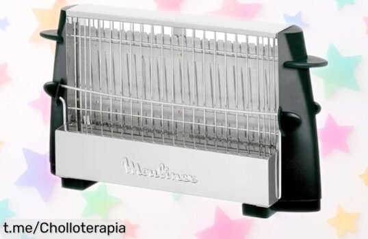 Tostador clásico Moulinex Multipan para 4 rebanadas, ¡rebajado de locura! Disfruta pan tostado perfecto cada mañana sin quemaduras, hazlo tuyo antes de que se acabe esta oferta.