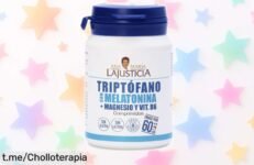 Triptófano con melatonina y magnesio de Ana Maria Lajusticia: descanso total a precio increíble, aprovecha este chollo para dormir mejor ¡No te lo puedes perder!