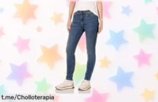Vaqueros superceñidos de tiro alto Amazon Essentials, ¡caída de precio irresistible! Realza tu figura con esta oferta única y siéntete espectacular hoy mismo.