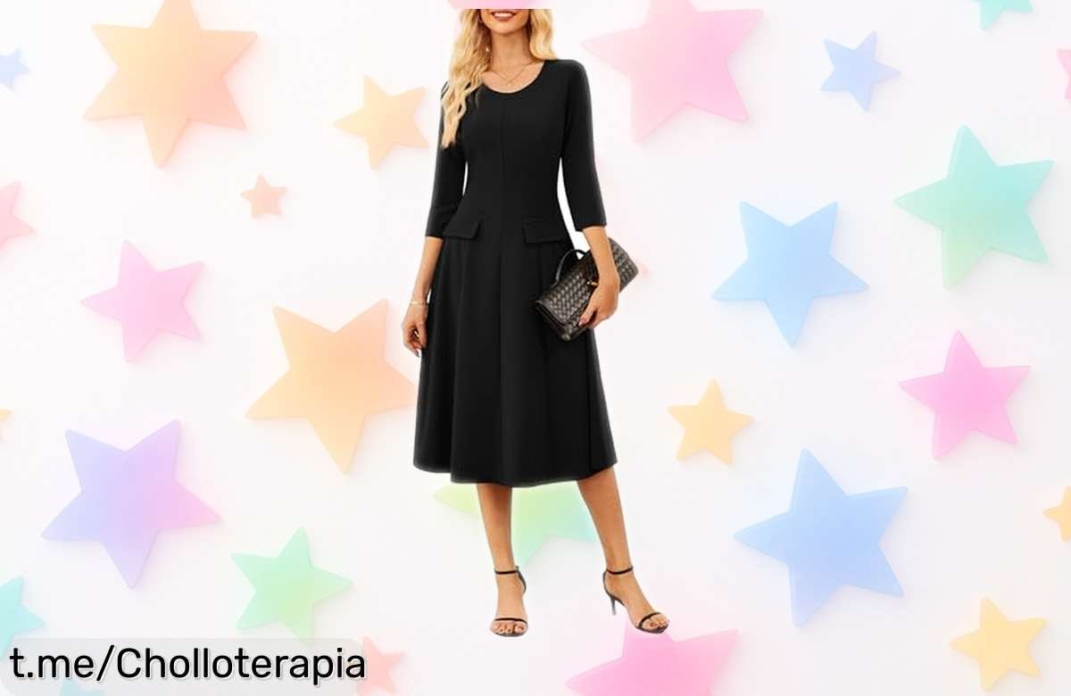 Vestido elegante para mujer GRACE KARIN a un precio rebajado que volará, ¡últimas unidades! Luce espectacular y dale ese toque único a tu día, no lo dejes escapar.