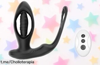 Vibrador anal con control remoto y 10 modos de vibración a precio loco, rebajado en una oferta limitada: ¡siente el placer sin límites cuando quieras y donde quieras!