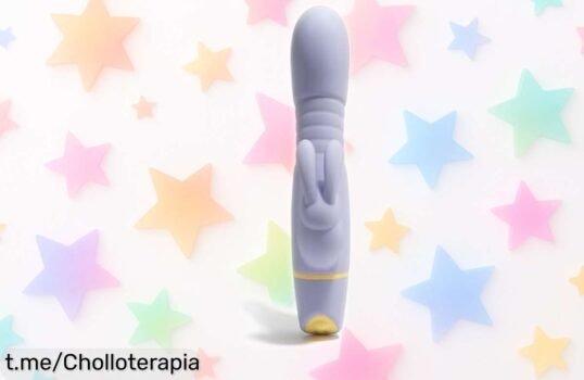 Vibrador conejito Platanomelón con 5 modos de vibración a precio rebajado, aprovecha este super chollo y añade un toque intenso a tu diversión ¡No dejes pasar esta oportunidad única!