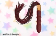 Vibrador látigo recargable con 10 modos de vibración y silicona suave a un precio rebajado que te hará disfrutar al máximo; ¡no dejes pasar este chollazo!