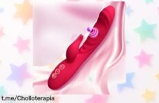 Vibrador para mujer sumergible y silencioso con 30 modos de estimulación, ¡rebajado a un precio loco! No te quedes sin el placer que mereces, aprovecha este ofertón antes de que se escape.