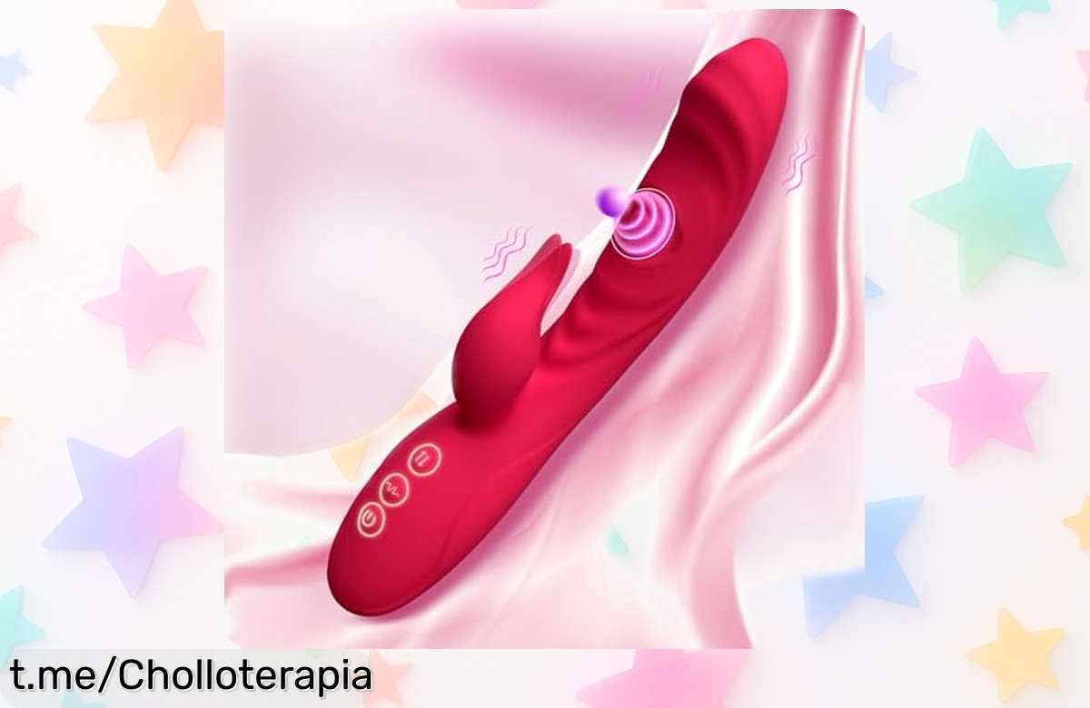 Vibrador para mujer sumergible y silencioso con 30 modos de estimulación, ¡rebajado a un precio loco! No te quedes sin el placer que mereces, aprovecha este ofertón antes de que se escape.