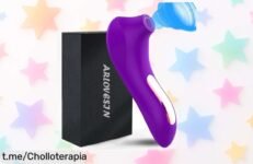 Vibrador premium con 10 modos de succión y vibración, ¡nuevo precio locura! Ideal para disfrutar a tope en cada momento. No dejes escapar esta oferta irresistible que potencia tu placer.
