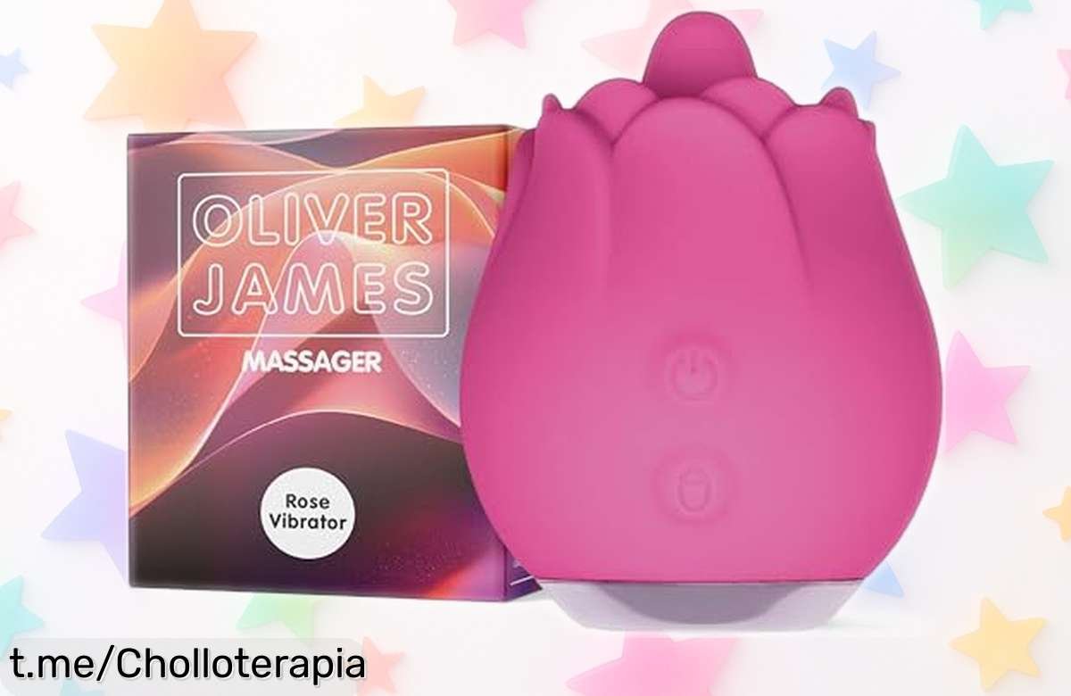 Vibrador rosa Oliver James con 10 modos de placer, ofertón limitado que te hará vibrar sin interrupciones. ¡No dejes pasar esta oportunidad única para disfrutar!
