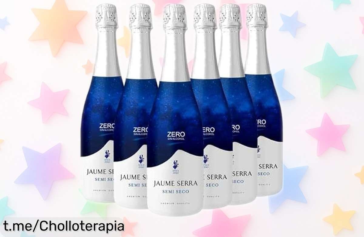 Vino espumoso sin alcohol Jaume Serra Zero en pack de 6 botellas, oferta rebajada que no te puedes perder para vivir momentos inolvidables ¡Compra ya y celebra a lo grande!