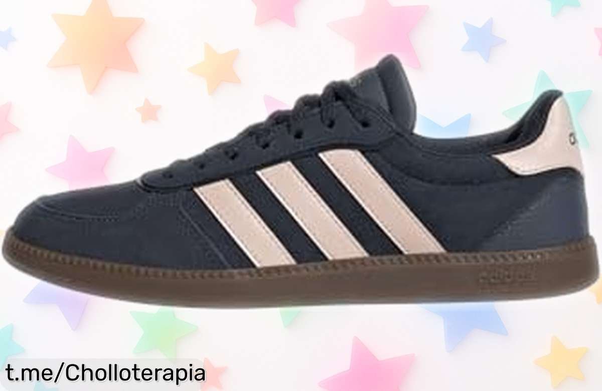 Zapatillas Adidas para mujer con diseño clásico y suela resistente a un precio rebajado; no dejes pasar este super chollo y luce siempre espectacular en cada paso.