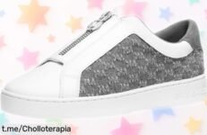 Zapatillas Michael Kors para mujer a precio rebajado que no puedes dejar escapar ¡Corre, que esta oferta se acaba y tú mereces lucir espectacular sin esfuerzo!