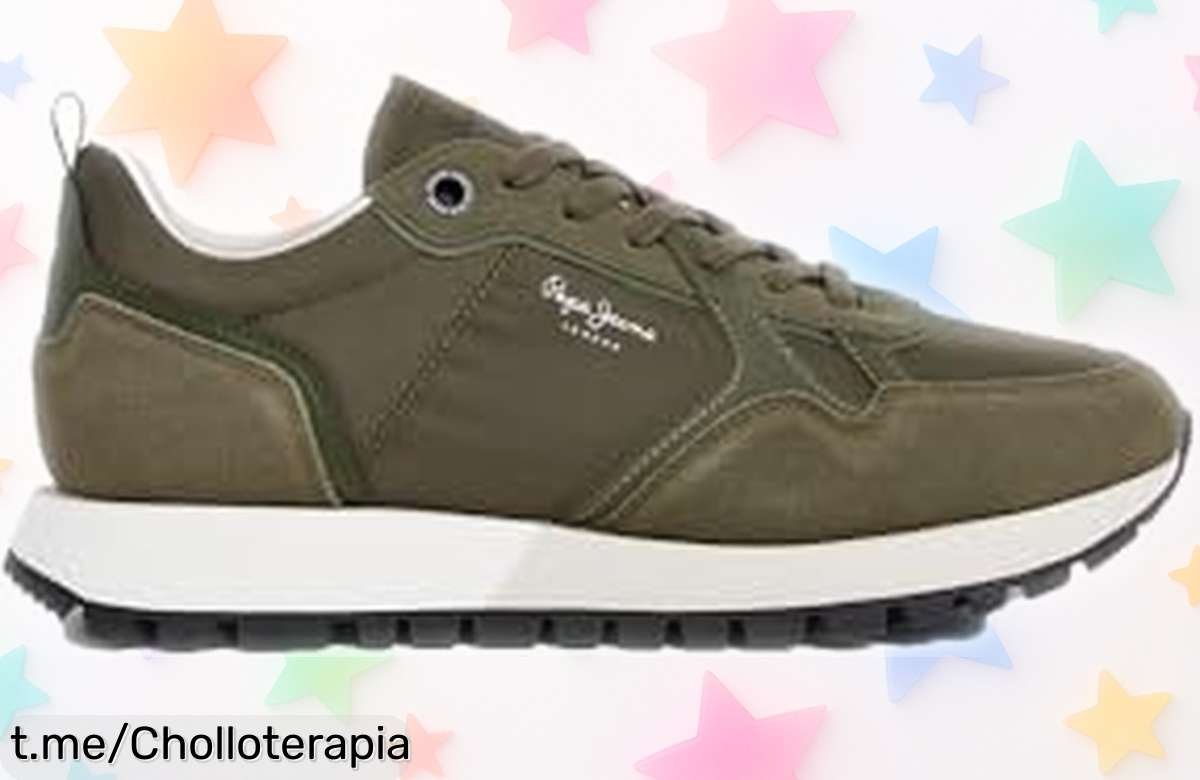 Zapatillas Pepe Jeans ARI Soft: Caída de precio brutal y estilo único, ¡apresúrate, que vuelan! Da cada paso con calidad y buen rollo. ¡Compra ya tu par antes de quedarte sin ellas!