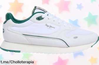 Zapatillas Pepe Jeans sneak para hombre, con suela que no falla y detalles brillantes en la oscuridad, ahora a un precio rebajado. ¡No dejes escapar esta oportunidad!