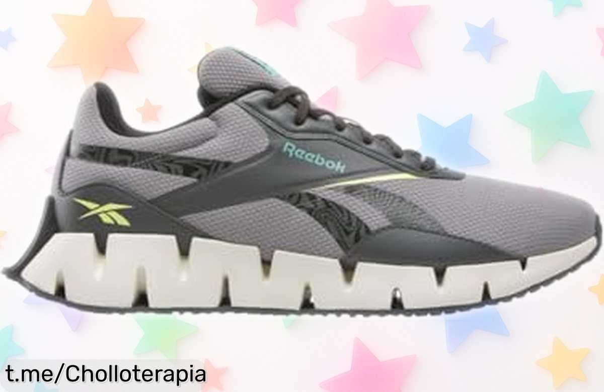 Zapatillas Reebok Zig Dynamica Str en gris vintage, ¡precio rebajado que no se repetirá! Siente la emoción de destacar con estilo y corre antes de quedarte sin las tuyas.