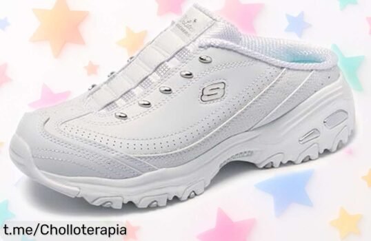 Zapatillas Skechers D’LITES white con estilo irresistible y precio rebajado de locura, ¡apurate porque quedan pocas! Haz que tus pies brillen hoy mismo.