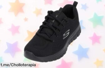 Zapatillas Skechers Graceful para mujer con suela flexible, ahora a precio loco: dale a tus pies la ligereza y el confort que se merecen ¡Aprovecha este super chollo ya!