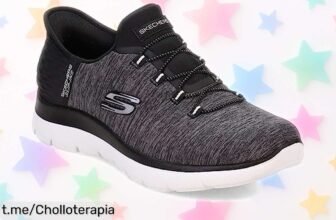 Zapatillas Skechers para mujer, ligeras y antideslizantes, ahora en un ofertón que vuela rápido: siente la libertad al caminar. ¡No te quedes sin las tuyas!