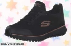 Zapatillas Skechers sin cordones para mujer a precio rebajado, un super chollo que vuela ¡Pisa firme y siente la confianza en cada paso antes de que se acaben!
