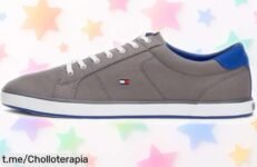 Zapatillas Tommy Hilfiger para hombre con suela vulcanizada, estilo que conquista y precio rebajado; dale ese toque único a tu look antes de que se agoten.