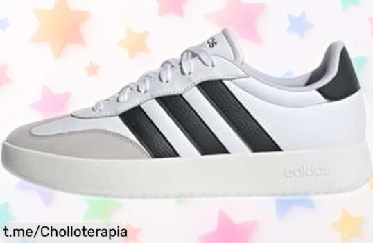 Zapatillas adidas Barreda para hombre con diseño atemporal, ahora a precio rebajado. No dejes pasar este chollazo y corre antes de que vuelen ¡Hazlas tuyas ya!