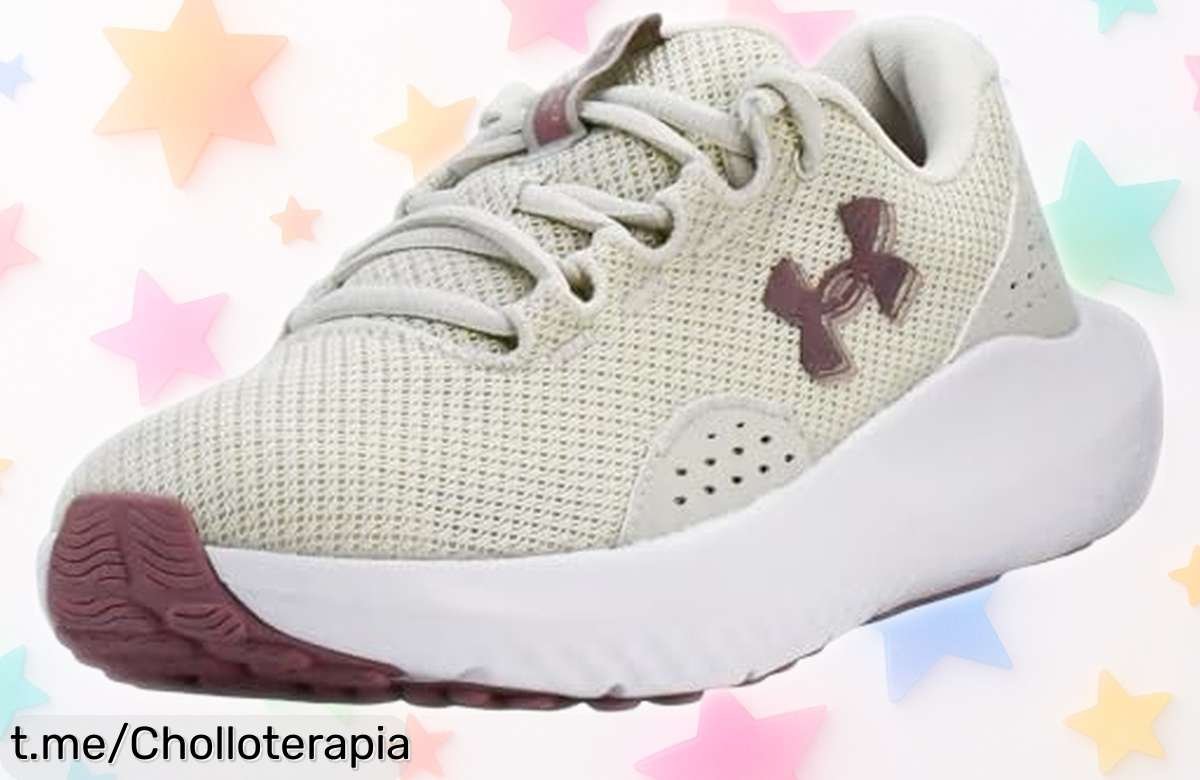 Zapatillas de correr Under Armour con soporte y amortiguación ¡Super chollo por tiempo limitado! Cuida tus pies, siente la energía en cada paso y alcanza tu próximo logro ya mismo.