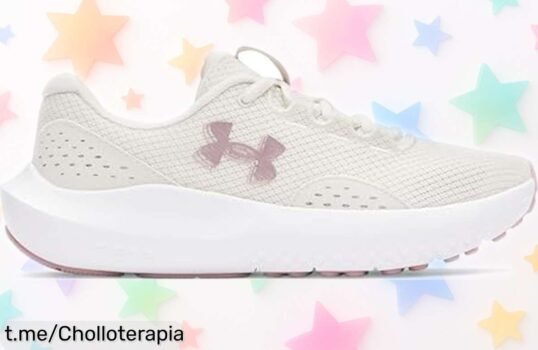 Zapatillas de correr Under Armour para mujer a precio rebajado, la suela que protege tus pasos y esto vuela rápido ¡No pierdas esta oportunidad única!