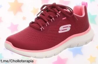 Zapatillas de deporte Skechers Flex Appeal para mujer a un precio imbatible, dale estilo y movimiento libre a tus pasos ¡aprovéchalo antes de que desaparezcan!