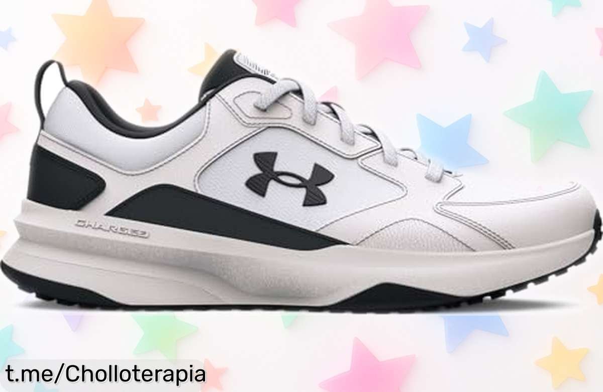 Zapatillas de entrenamiento Under Armour con tecnología Charged Cushioning a precio loco, siente la energía y corre sin miedo antes de que vuelen al mejor chollazo del mes.