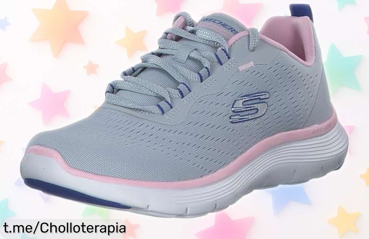Zapatillas deportivas Skechers Flex Appeal 5.0 a un precio rebajado que no se repite, corre ahora y luce increíble en cada paso que des.
