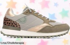 Zapatillas mujer kaki XTI con tira trasera y plantilla extraíble a precio rebajado, no dejes escapar este super chollo ¡Pisa fuerte y disfruta cada paso!