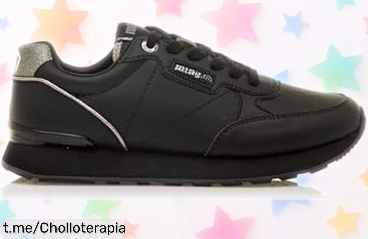 Zapatillas negras MTNG a precio loco, diseño moderno y versátil para brillar en cada paso. ¡Aprovecha este ofertón limitado antes de que se agoten!
