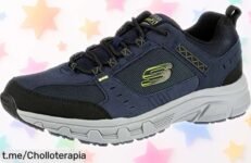 Zapatillas resistentes Skechers Oak Canyon para hombre con suela antideslizante a precio rebajado, ¡date prisa y siente la seguridad en cada paso antes de que vuelen!