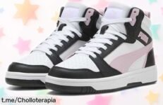 Zapatillas unisex Puma Rebound con suela resistente a precio rebajado, ¡hazte con este super chollo y déjate llevar por el estilo en cada paso!