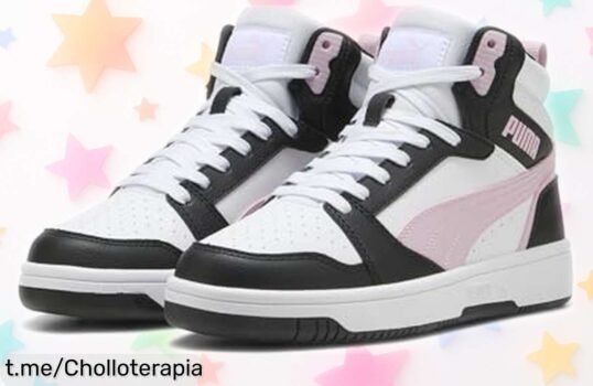 Zapatillas unisex Puma Rebound con suela resistente a precio rebajado, ¡hazte con este super chollo y déjate llevar por el estilo en cada paso!