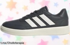 Zapatos adidas Courtblock para mujer: puntera resistente y suela duradera, ¡ahora a precio rebajadísimo! Lúcete con este ofertón antes de que se agote.