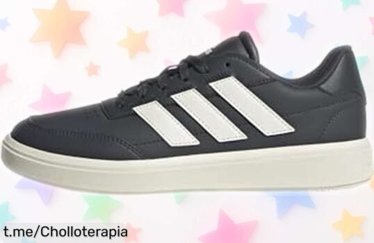 Zapatos adidas Courtblock para mujer: puntera resistente y suela duradera, ¡ahora a precio rebajadísimo! Lúcete con este ofertón antes de que se agote.
