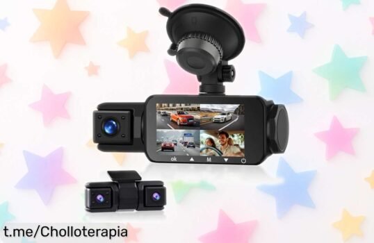 Cámara para coche con visión nocturna y grabación 360º a precio loco, ideal para proteger tus viajes las 24/7. No dejes pasar este ofertón limitado que te dará tranquilidad en cada recorrido.