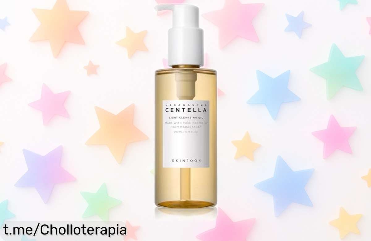 Aceite desmaquillante SKIN1004 Madagascar: limpieza instantánea y cuidado para pieles sensibles, ¡no dejes pasar este super chollo que se agota rápido!