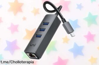 Adaptador Ethernet USB C uni con 1Gbps y USB 3.0 en oferta, ¡aprovecha este super chollo antes de que se acabe y no te quedes sin velocidad a precio loco!