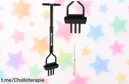 Aireador de césped ZEMBSOYA en metal negro: ¡Chollazo limitado para un jardín impecable y saludable a precio increíble, embellece tu hogar hoy mismo!