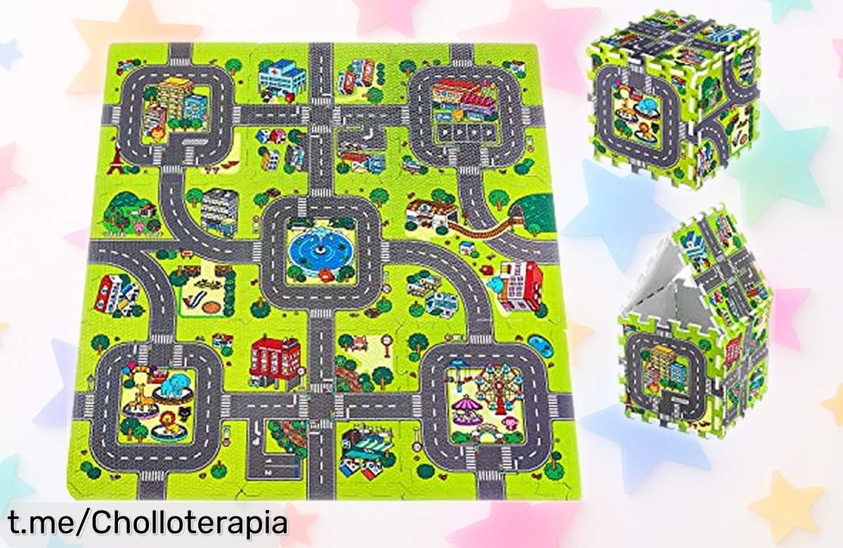 Alfombra puzzle bebé MobySystem 120×90 cm a un precio rebajado que es imposible dejar pasar: espacio seguro y antideslizante para jugar sin límites ¡Aprovecha esta oportunidad ya!
