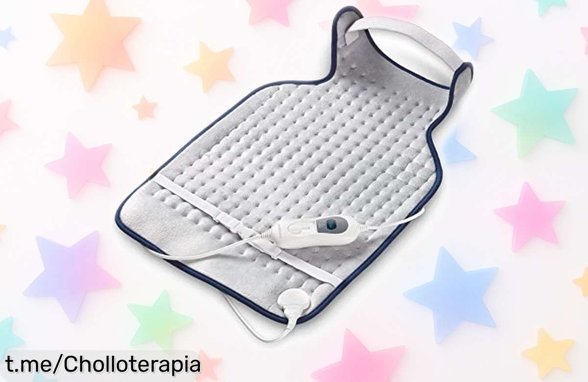 Almohadilla térmica Medisana HP 460 para cuello y espalda: precio loco, tres niveles de calor y alivio instantáneo. ¡Aprovecha la oferta antes de que se agote!