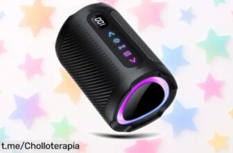 Altavoz Bluetooth portátil coioc negro mate: ¡Precio loco para que tu música suene sin líos y encienda la fiesta ya! No pierdas este ofertón único.