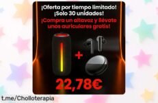 Altavoz Bluetooth portátil con luces RGB, precio rebajado y sonido 24W para animar tu fiesta ¡No te pierdas este super chollo y vive la energía al máximo!