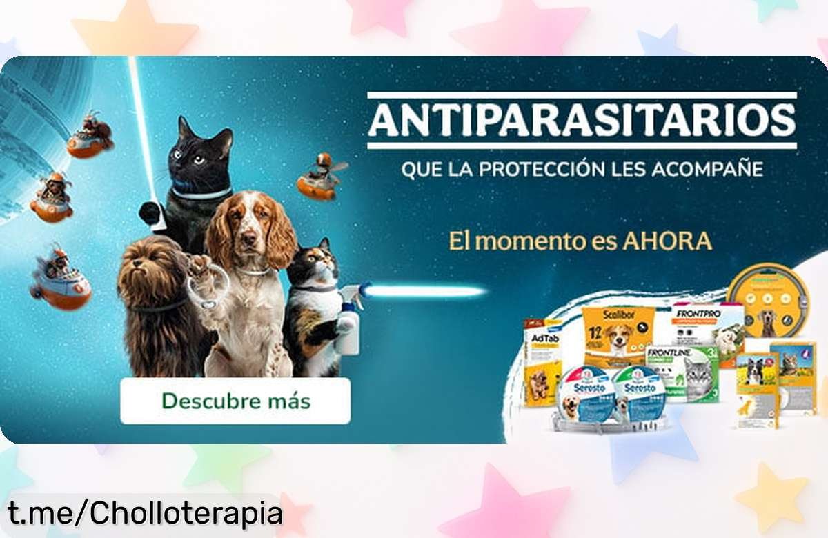 Antiparasitarios efectivos con descuento brutal, olvídate de preocupaciones: ¡chollazo por tiempo limitado que cuida a los tuyos!