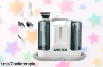 Aspirador de agua Gavatech VC15 con función quitamanchas a precio rebajado, ¡aprovéchalo y dale ese brillo que tu hogar se merece ya!