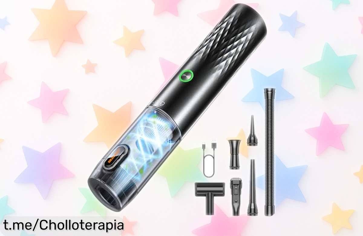 Aspirador de mano Sealight con 29000Pa, motor sin escobillas: ¡oferta brutal por tiempo limitado que hará que limpiar sea pan comido y rápida!