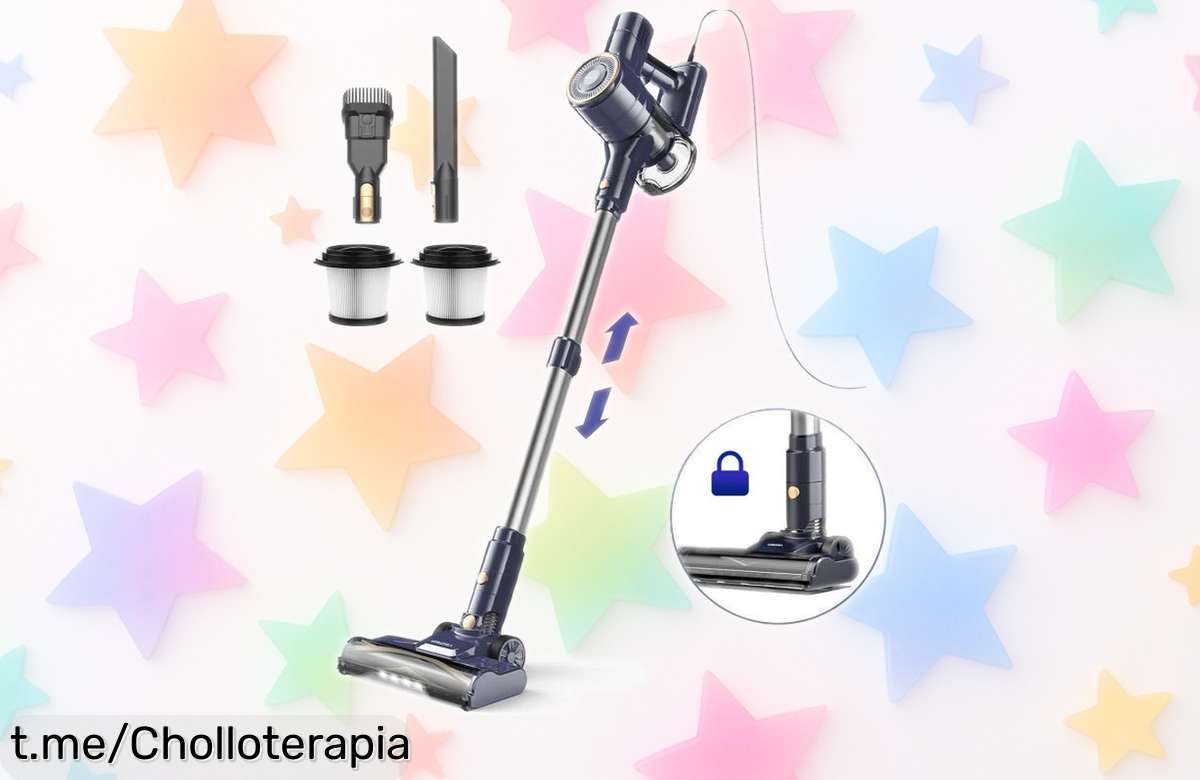 Aspiradora YISORA, potente y fácil de usar, ¡super chollo por tiempo limitado para que tu hogar brille como nunca! No dejes pasar esta oportunidad única.