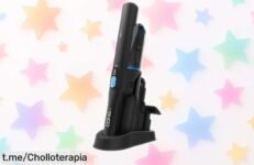 Aspiradora de mano sin cables Cecotec Conga Rockstar Micro + Animal con precio rebajado, ¡aprovéchate y elimina pelo de mascotas en un abrir y cerrar de ojos!