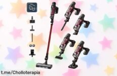 Aspiradora escoba sin cable Rowenta X-Pert 7.60 Animal, potente y ligera a un precio rebajado que no se repetirá; ¡limpia fácil y rápido antes de que se acaben!