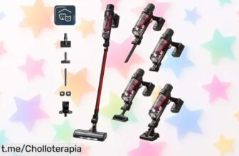 Aspiradora escoba sin cable Rowenta X-Pert 7.60 Animal, potente y ligera a un precio rebajado que no se repetirá; ¡limpia fácil y rápido antes de que se acaben!